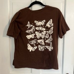 Butterfly graphic tee